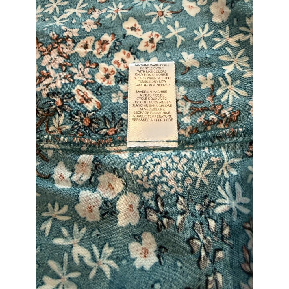 Tinsel 3X Boho Floral Empire Line Maxi Dress Hi/Low Hem Cottagecore Garden Fairy - Picture 4 of 9